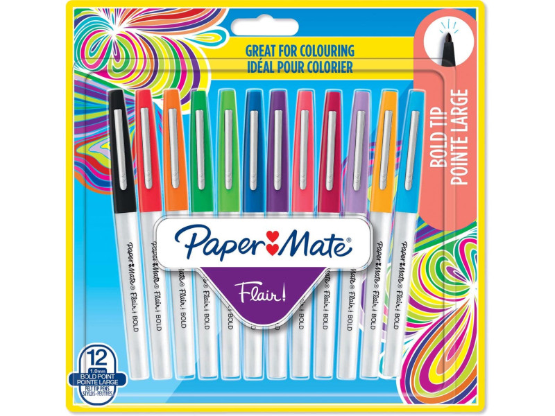 Paper:Mate Stylo feutre Flair BOLD, blister de 12