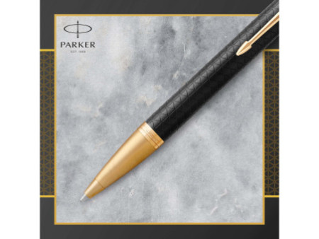PARKER Stylo à bille IM PREMIUM Noir et Doré G.T.