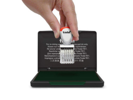 Trodat Tampon encreur 9054, A5, vert