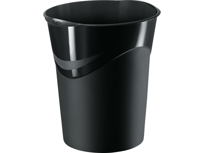 CEP Corbeille à papier CepPro GreenSpirit, 14 litres, noir