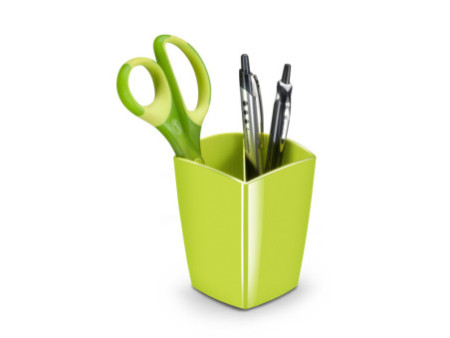 CEP Pot à crayons GLOSS, magnétique, vert anis