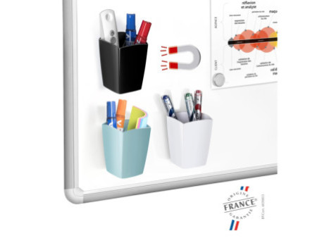 CEP Pot à crayons GLOSS, magnétique, blanc