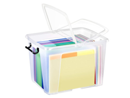 CEP Boîte de rangement strata, 40 litres, transparent
