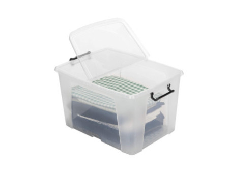 CEP Boîte de rangement strata, 40 litres, transparent