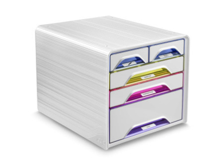 CEP Module de classement Smoove HAPPY, 5 tiroirs, blanc /