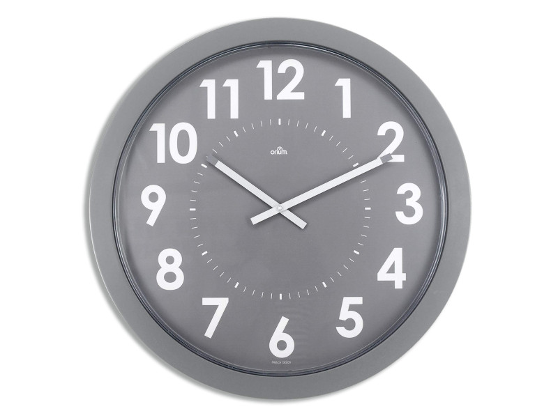 CEP Orium Horloge murale Géante, montre quartz, gris