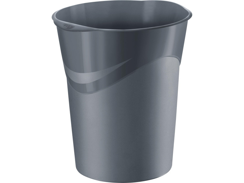 CEP Corbeille à papier CepPro, 14 litres, gris
