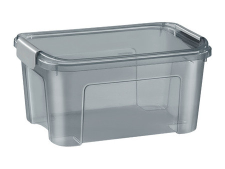 CEP Boîte de rangement SHADOW, 13 litres, translucide gris