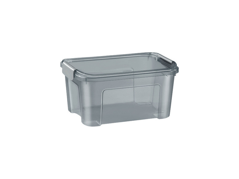 CEP Boîte de rangement SHADOW, 13 litres, translucide gris