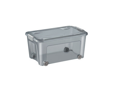 CEP Boîte de rangement SHADOW, avec roues, 43 litres
