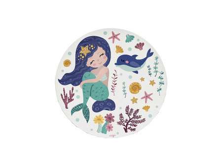 CEP Tapis de souris KIDS 'Sirène', rond