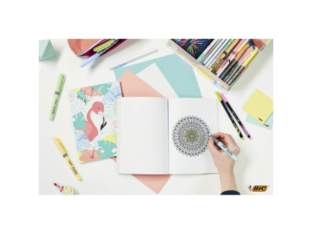BIC Kit de dessin 'My Stationery Box' avec carnet de notes