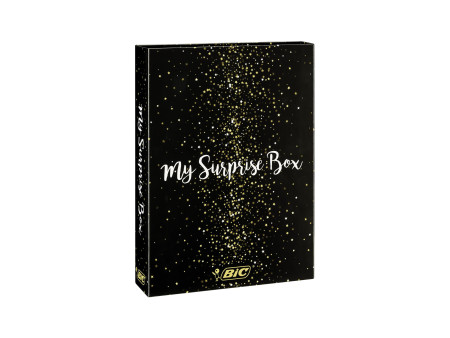 BIC Kit d'écriture 'My Surprise Box' avec carnet de notes