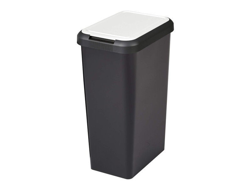 CEP Poubelle de tri sélectif Touch & Lift, 45 litres, blanc
