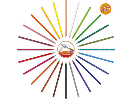 BIC KIDS Kit de dessin 'ACTIVITY CASE', 100 pièces