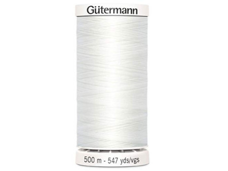 Gütermann Fil à coudre 'Universel' SB, 500 m, couleur: 000