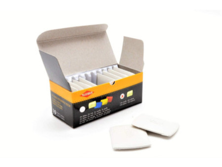 KLEIBER Craie de tailleur, set de 10, blanc