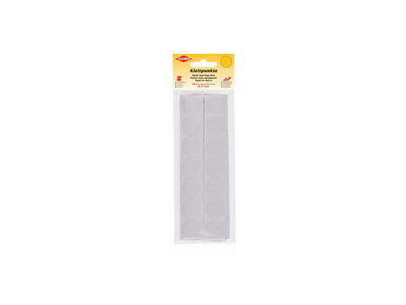 KLEIBER Pastilles auto-agrippantes, diamètre : 25 mm, blanc