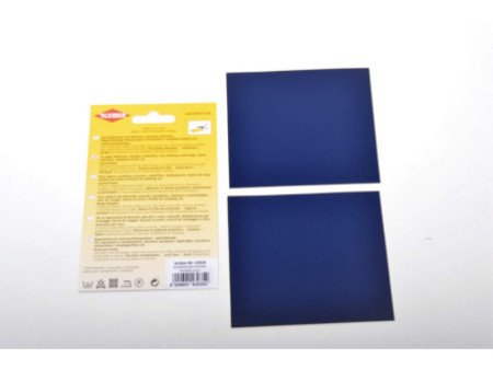 KLEIBER Pièce de réparation nylon, autocollant, bleu foncé
