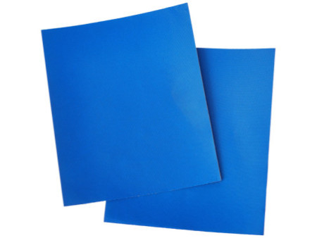KLEIBER Pièce de réparation nylon, autocollant, bleu roi