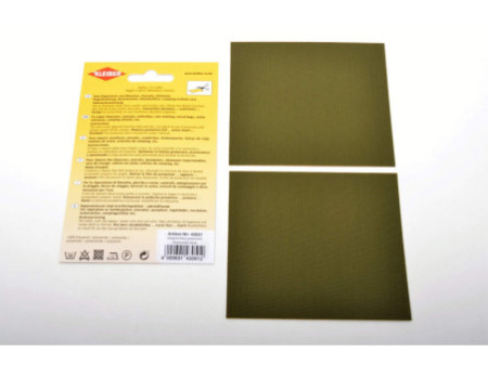 KLEIBER Pièce de réparation nylon, autocollant, olive