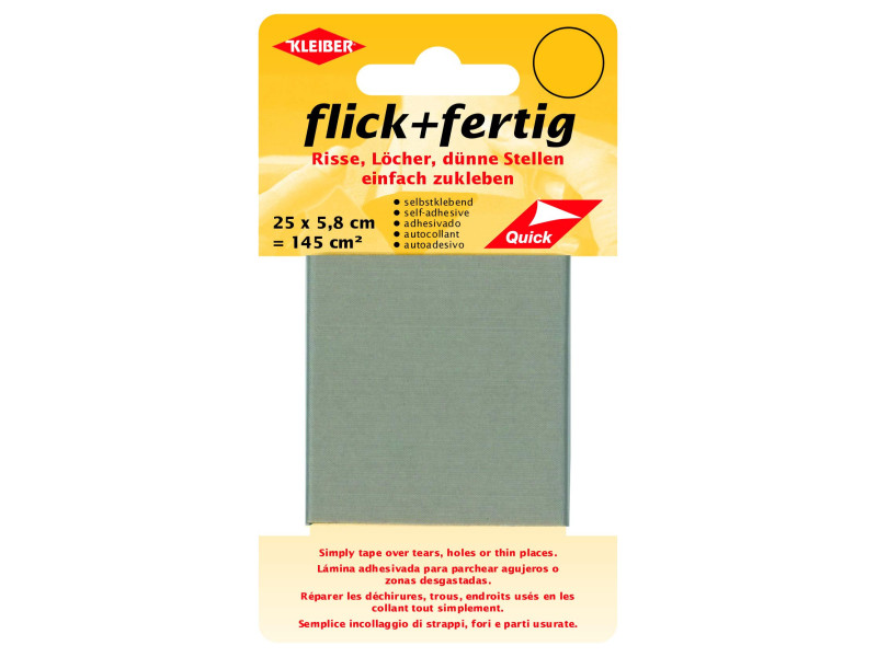 KLEIBER Set de réparation Flick + Fertig, gris clair