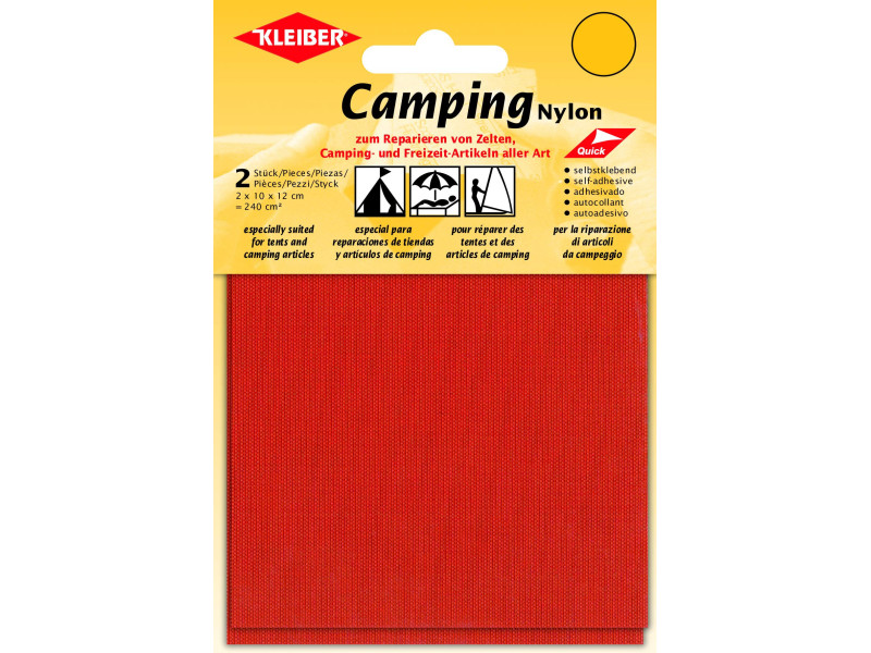 KLEIBER Pièces de réparation, nylon, autocollant, orange