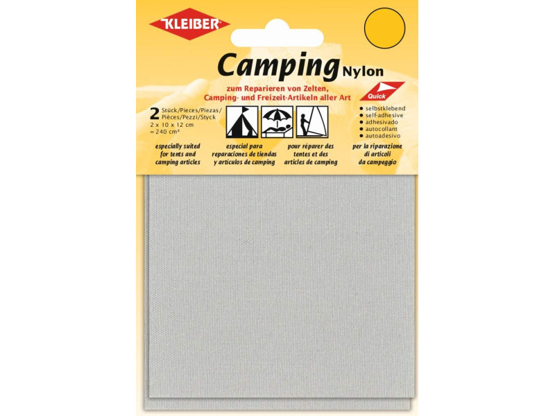 KLEIBER Pièces de réparation, nylon, autocollant, gris clair