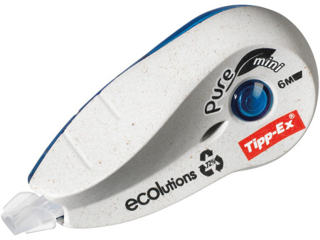 Tipp-Ex Roller correcteur 'ecolutions Pure Mini', présentoir