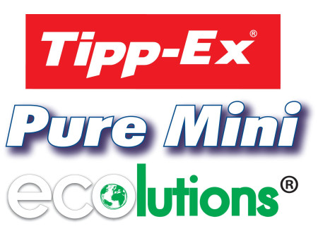 Tipp-Ex Roller correcteur 'ecolutions Pure Mini', présentoir