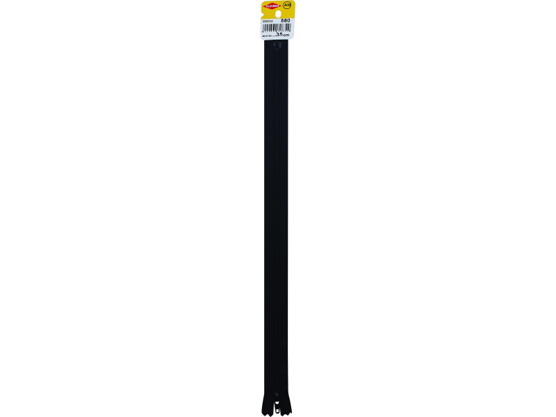 KLEIBER Fermeture zip, plastique, longueur: 350 mm, noir