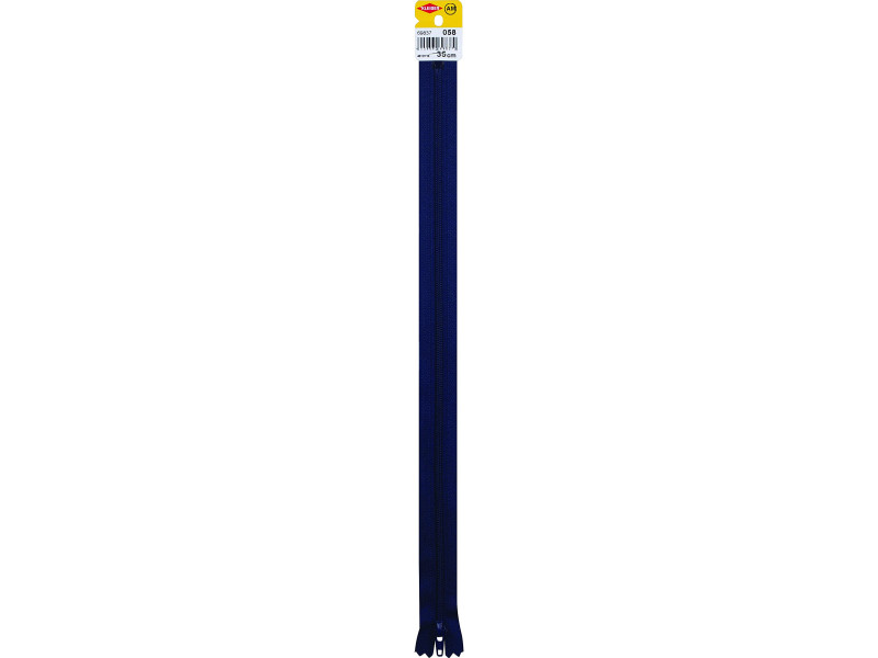 KLEIBER Fermeture zip, plastique, longueur: 350 mm, marine