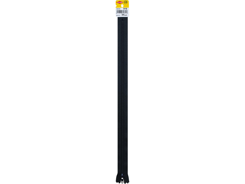 KLEIBER Fermeture zip, plastique, longueur: 350 mm, brun