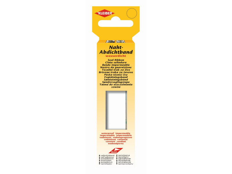 KLEIBER Bande imperméable, 20 mm x 3 m, blanc