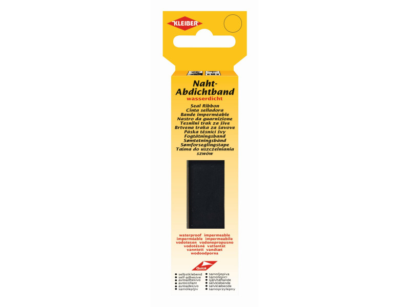 KLEIBER Bande imperméable, 20 mm x 3 m, noir
