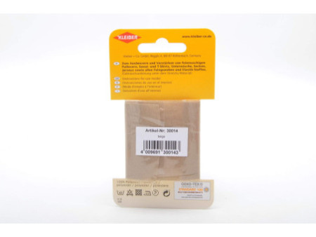 KLEIBER Patch thermocollant élastique, 400 x 60 mm, beige