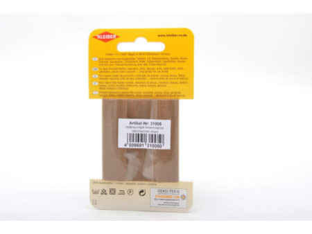 KLEIBER Patch thermocollant Zephir, 300 x 60 mm, brun clair