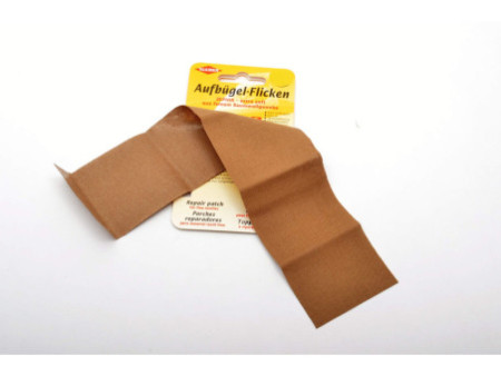 KLEIBER Patch thermocollant Zephir, 300 x 60 mm, brun clair
