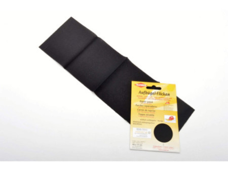 KLEIBER Patch thermocollant Zephir, 400 x 120 mm, noir