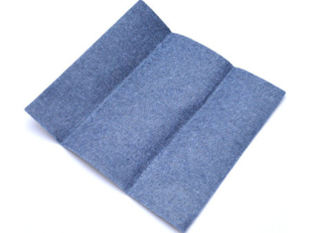 KLEIBER Patch thermocollant pour jeans, 170 x 150 mm, bleu