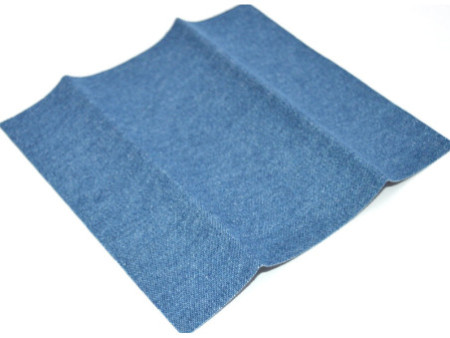 KLEIBER Patch thermocollant pour jeans, 170 x 150 mm, bleu