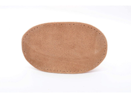 KLEIBER Patch à coudre en daim, 155 x 100 mm, beige