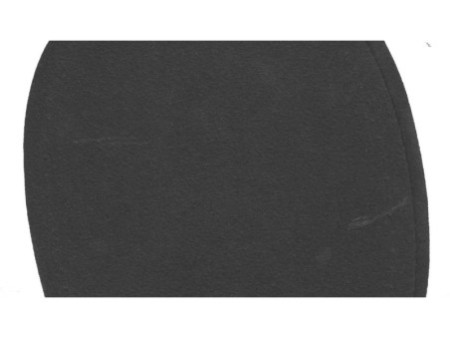 KLEIBER Patch imitation cuir velours, 130x100 mm, gris moyen