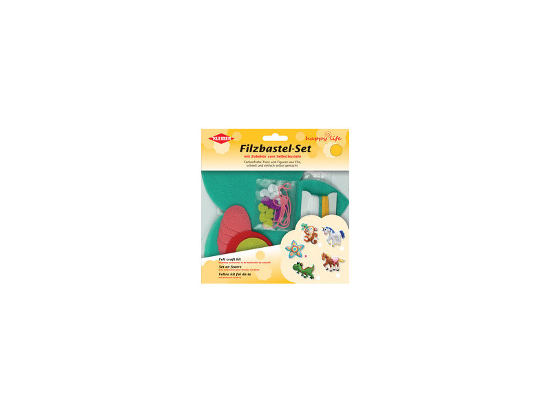 KLEIBER Kit en feutrine 'Figurines' Mandala, (L)220x(H)220mm