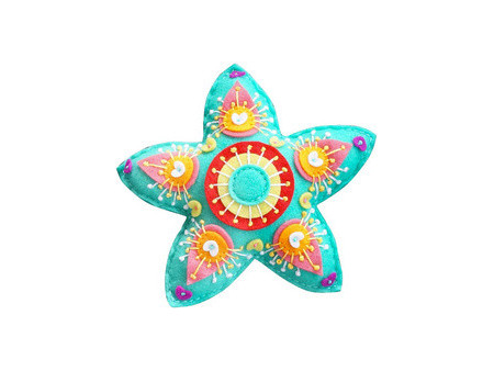KLEIBER Kit en feutrine 'Figurines' Mandala, (L)220x(H)220mm