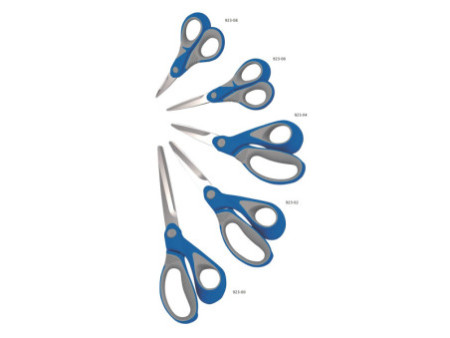 KLEIBER Ciseaux de tailleur 'Trend Line', 254 mm, gris/bleu