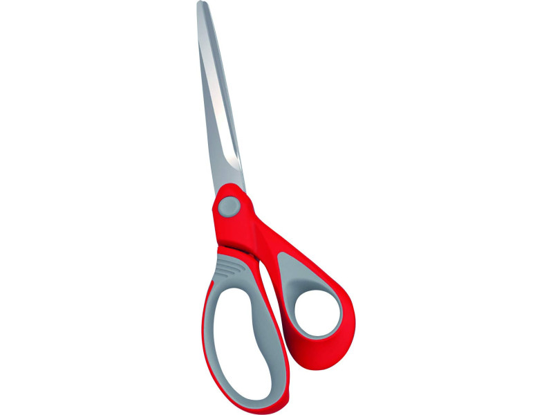 KLEIBER Ciseaux de tailleur 'Trend Line', 254 mm, gris/rouge