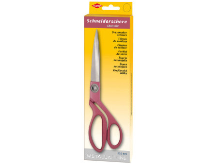 KLEIBER Ciseaux de tailleur 'Metallic Line', 235 mm, fuchsia