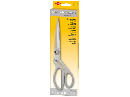 KLEIBER Ciseaux de tailleur 'Metallic Line', 235 mm, argent