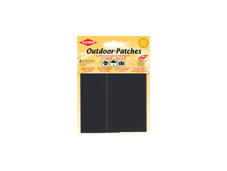 KLEIBER Patch d'extérieur, autocollant, 65 x 120 mm, jaune
